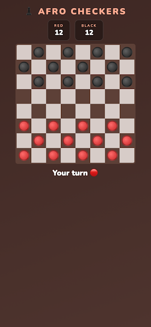 AFRO Checkers Screenshot 1