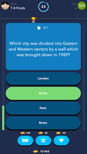 Trivial Multiplayer Quiz Screenshot 1