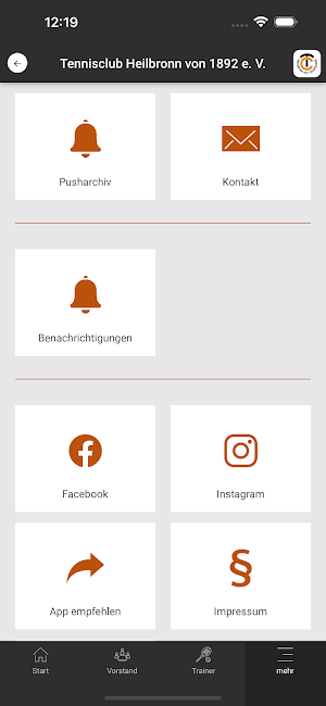 Tennisclub Heilbronn von 1892 Screenshot 3