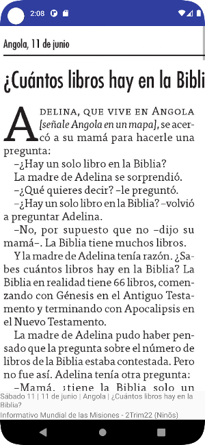 Adventistas Niños misión 2022 Screenshot 2