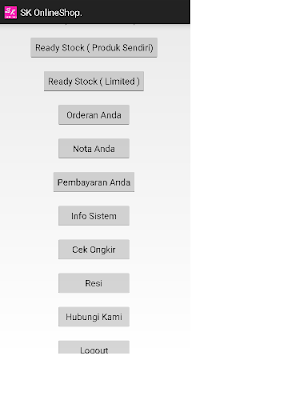 SK Online shop Screenshot 0