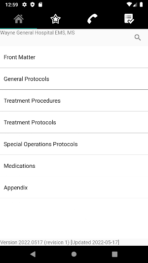 Wayne General Hospital EMS Screenshot 0
