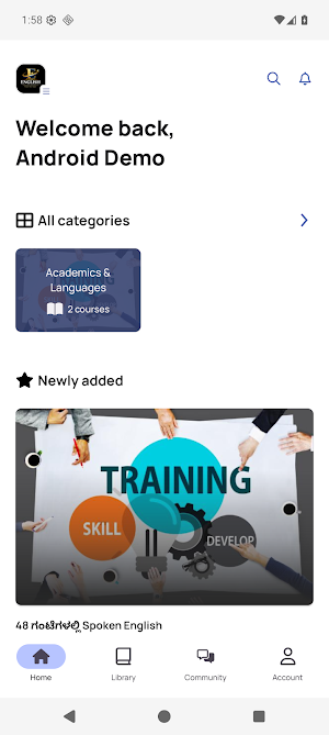 E for English Screenshot 1