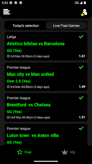 WagerWhiz Betting Tips Screenshot 1