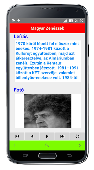 Magyar Zenészek Screenshot 3