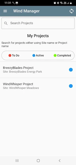 Windmanager Screenshot 1