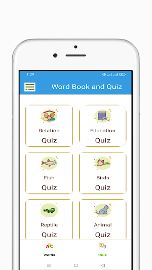 Word Book and Quiz Screenshot 2