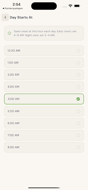 TidyLoop: Cleaning Schedule Screenshot 3