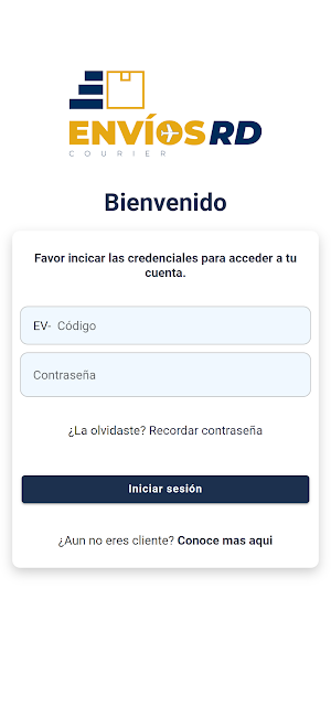 Envios RD Screenshot 1