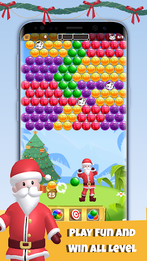 Santa Claus : Bubble Shooter Screenshot 3