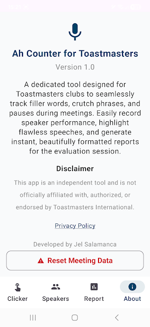 Filler Word Counter Screenshot 0