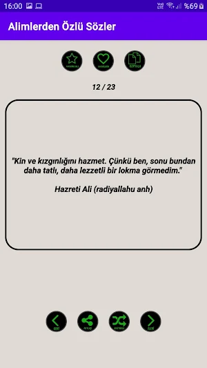 Alimlerden Özlü Sözler Screenshot 2