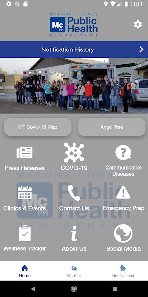 McCone County Public Health Screenshot 0
