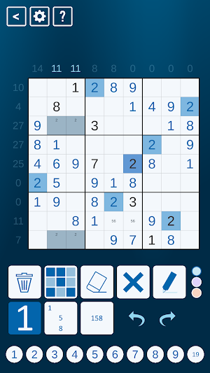 Sandwich Sudoku Screenshot 0