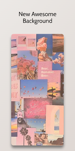 Cute Aesthetic backgrounds Screenshot 2