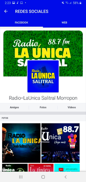Radio La Única Salitral Screenshot 3