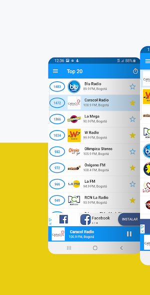 Radio Colombia FM - All Colombian Radio Stations Screenshot 0