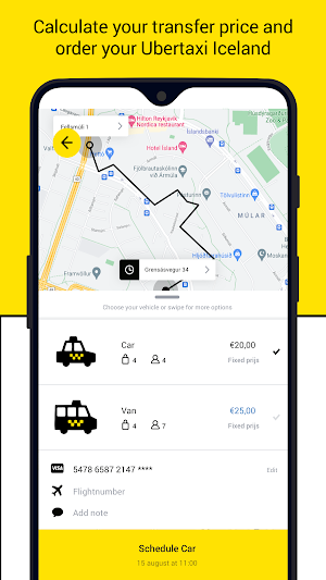 Taxi Service Iceland Screenshot 2