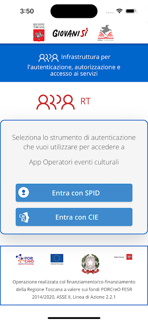 Operatori Carta dello Studente Screenshot 0