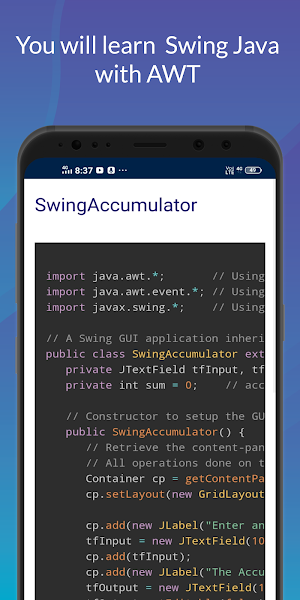 Learn Gui Programming Language Screenshot 3