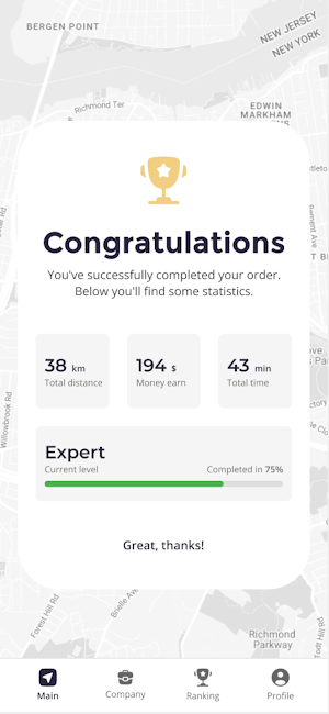 GeoSpedition Screenshot 1