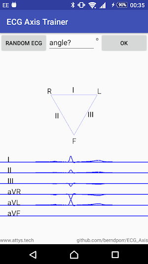 ECG Axis Trainer Screenshot 0
