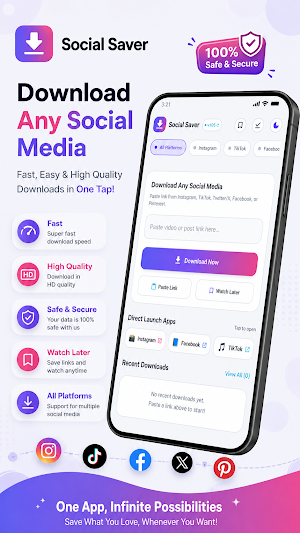 Social Saver: Video Downloader Screenshot 3