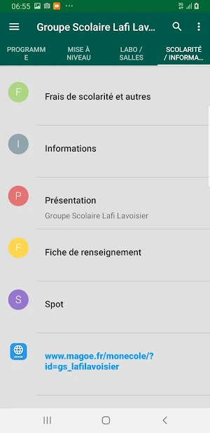 GS Lafi - Lavoisier Screenshot 3