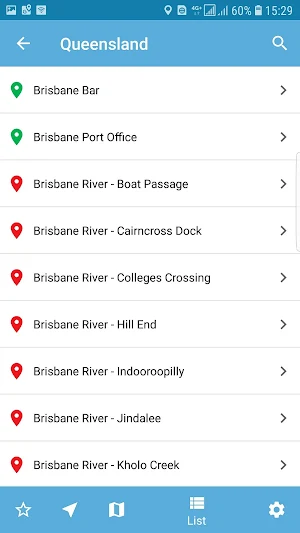Australian Tides: QLD, NSW, VIC, TAS, SA, WA, & NT Screenshot 2