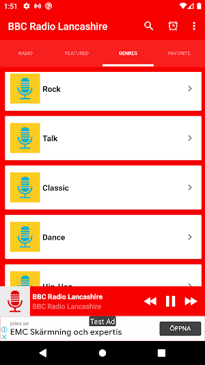 Uk BBC Radio lancashire App Screenshot 2