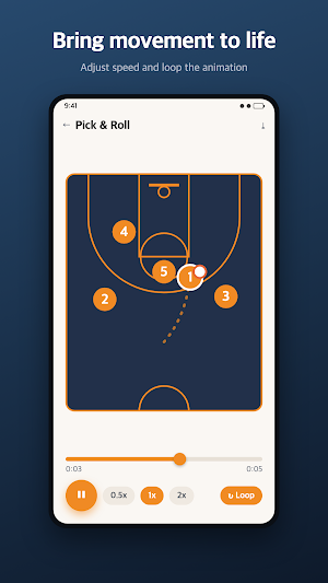 Basketball Tactics Board Screenshot 3