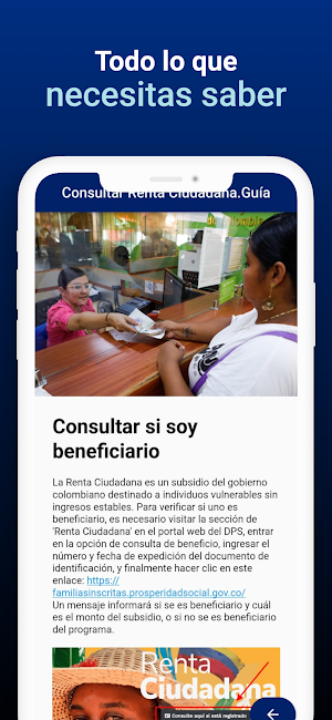 Consultar Renta Ciudadana.Guía Screenshot 2