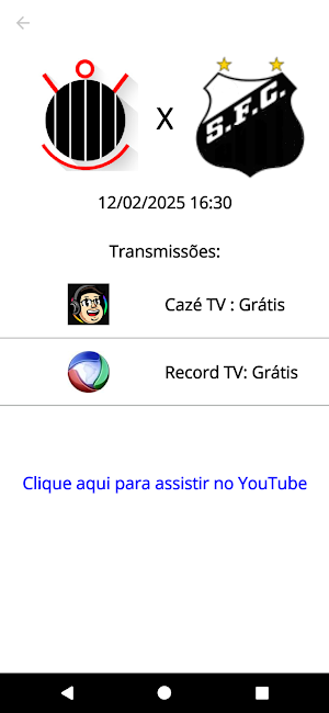 Aonde Assistir - Timão Screenshot 1