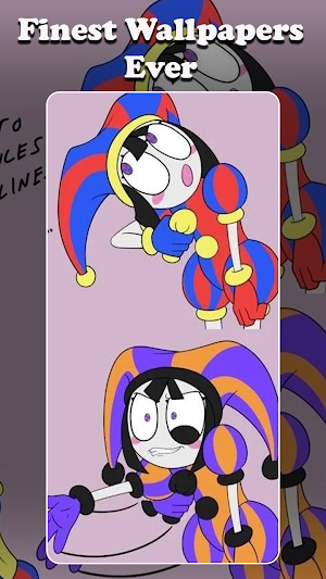 Pomni Wallpaper Circus 4K Screenshot 3