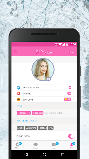Russia Social - Chat & Flirt with Single Russians Screenshot 2
