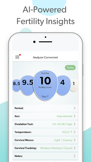 Mira Fertility & Ovulation Tracker Screenshot 1