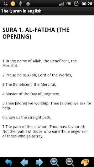 Quran in English Screenshot 2