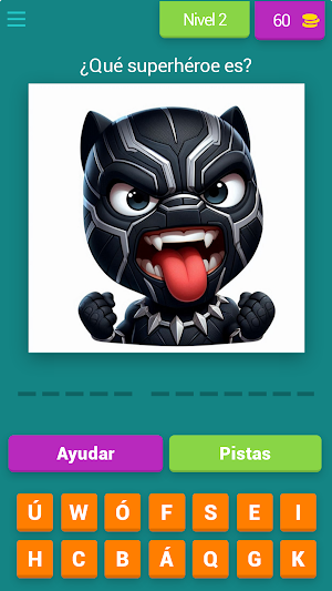 "Adivina el Superhéroe" Screenshot 2