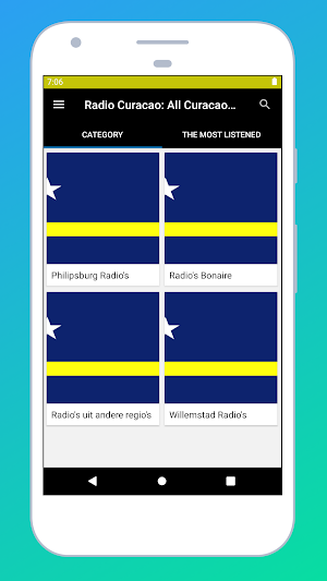 Radio Curacao + Radio Online Screenshot 0
