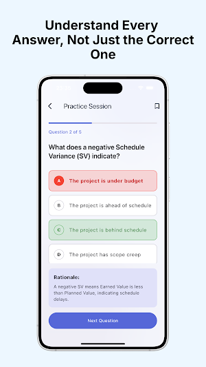 PMP Exam Prep - PM Mastery Screenshot 3