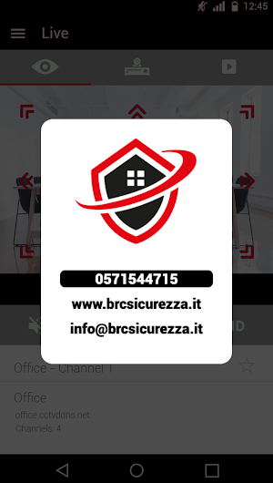 BRC SICUREZZA EasyView Screenshot 0