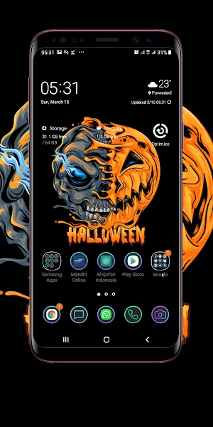 Skull Wallpaper Screenshot 2