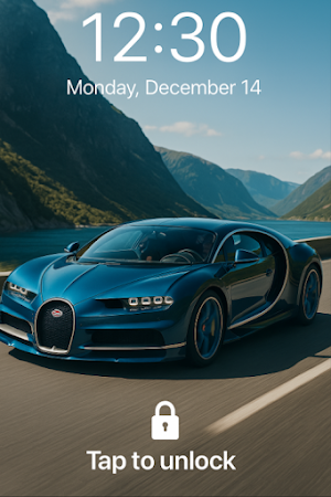 Bugatti Chiron Cars Wallpaper Screenshot 1