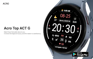 ACRO ACT G Watchface Screenshot 1