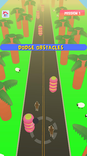 Monkey Dual Ape running games Screenshot 2