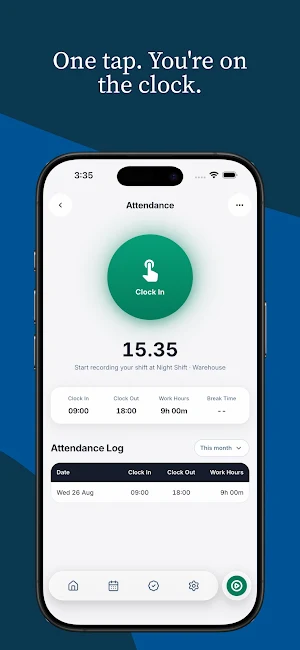 ShiftProof: Shift Hours & Pay Screenshot 3