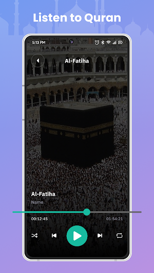 Holy Quran Book and Audio Screenshot 1
