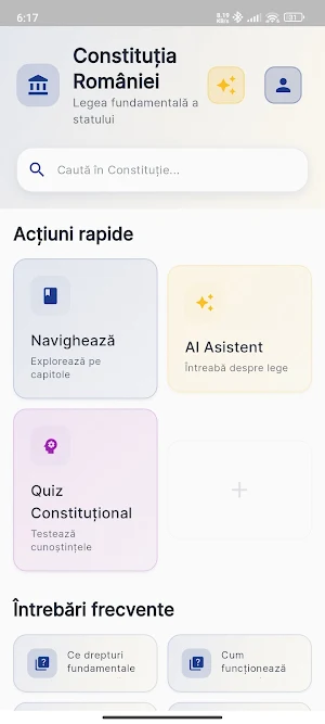 Constituţia României Screenshot 0