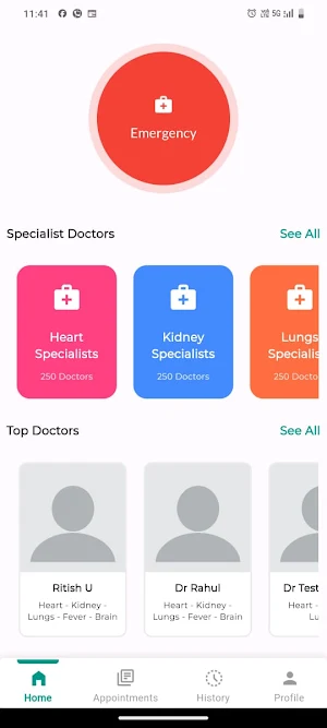 Emergency Health Care Partner Screenshot 1