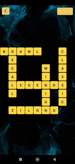 MOBA Crossword Screenshot 0